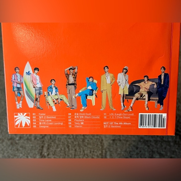 NCT 127 질주 2 Baddies 4th Album 2 Baddies Version w/ Poster K-Pop Kpop Boy Group - Picture 4 of 16